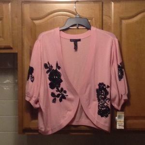 Pink Women's Shrug